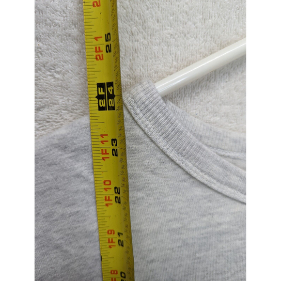 CHAMPION SPORTSWEAR size m throwback T shirt plain Knitting Mills logo gray tee - Picture 4 of 6